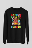 Öğretmenler Günü Baskılı Unisex Siyah Sweatshirt