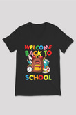 Öğretmenler Günü Baskılı Unisex Siyah V Yaka Tişört - Tshirt