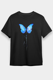 Öğretmenler Günü Baskılı Unisex Siyah Tişört - Tshirt