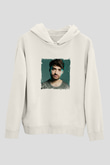 Oliver HeldensBaskılı Beyaz Hoodie