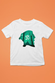 Om Baskılı Beyaz Unisex Beyaz Çocuk Tişört - Tshirt