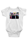 One Direction Beyaz Bebek Body - Zıbın