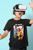 One Direction Siyah Unisex Çocuk Tişört