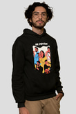 One Direction Siyah Unisex Kapüşonlu Sweatshirt