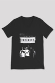 One Direction Siyah Unisex V Yaka Tişört T-Shirt
