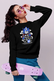 Optimus Drummer Baskılı Siyah Unisex Tshirt