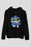 Optimus Vegeta Baskılı Siyah Unisex Tshirt