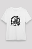 Orbit Culture Baskılı Unisex Beyaz Tişört - Tshirt