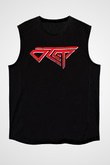 Otep Baskılı Unisex Siyah Kolsuz Tişört - Tshirt