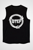 Otep Baskılı Unisex Siyah Kolsuz Tişört - Tshirt