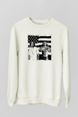 OutKast Baskılı Beyaz Unisex Sweatshirt