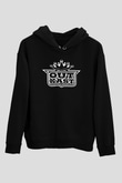 OutKast Baskılı Unisex Siyah Hoodie