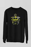 Overkill Siyah Unisex Sweatshirt