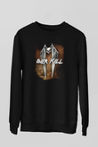 Overkill Siyah Unisex Sweatshirt