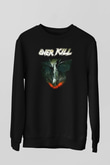 Overkill Siyah Unisex Sweatshirt
