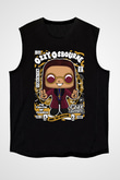Ozzy Osbourne Baskılı Unisex Siyah Kolsuz Tişört
