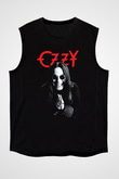 Ozzy Osbourne Siyah Unisex Kolsuz Tişört