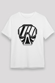 Paintball Baskılı Unisex Beyaz Tişört - Tshirt