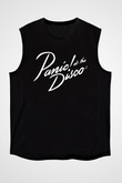 Panic at the Disco Siyah Unisex Kolsuz Tişört