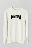 Pantera Beyaz Unisex Sweatshirt