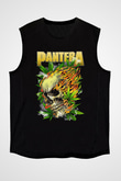 Pantera Siyah Unisex Kolsuz Tişört