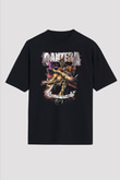 Pantera Siyah Unisex Oversize Tişört T-Shirt