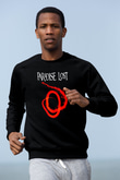 Paradise Lost Baskılı Unisex Siyah Sweatshirt