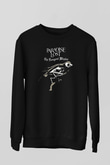Paradise Lost Baskılı Unisex Siyah Sweatshirt