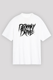 Parkway Drive Beyaz Unisex Oversize Tişört T-Shirt