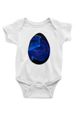 Paskalya Baskılı Beyaz Unisex Bebek Body - Zıbın