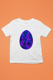 Paskalya Baskılı Beyaz Unisex Beyaz Çocuk Tişört - Tshirt
