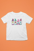 Paskalya Baskılı Beyaz Unisex Beyaz Çocuk Tişört - Tshirt