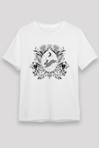 Paskalya Baskılı Unisex Beyaz Tişört - Tshirt