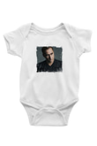 Paul Van Dyk Baskılı Beyaz Bebek Body - Zıbın