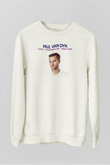 Paul Van Dyk Beyaz Unisex Sweatshirt