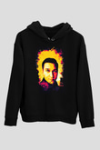 Paul Van Dyk Siyah Unisex Kapüşonlu Sweatshirt