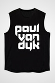 Paul Van Dyk Siyah Unisex Kolsuz Tişört