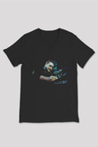 Paul Van Dyk Siyah Unisex V Yaka Tişört