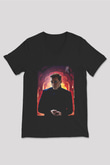 Paul Van Dyk Siyah Unisex V Yaka Tişört