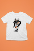 Paulo Dybala Baskılı Beyaz Unisex Beyaz Çocuk Tişört - Tshirt