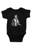 Paulo Dybala Baskılı Unisex Siyah Bebek Body - Zıbın