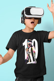Paulo Dybala Baskılı Unisex Siyah Çocuk Tişört - Tshirt