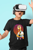 Paulo Dybala Baskılı Unisex Siyah Çocuk Tişört - Tshirt