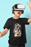 Paulo Dybala Baskılı Unisex Siyah Çocuk Tişört - Tshirt
