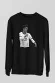 Paulo Dybala Baskılı Unisex Siyah Sweatshirt