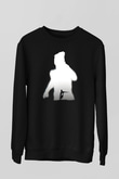 Paulo Dybala Baskılı Unisex Siyah Sweatshirt