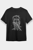 Paulo Dybala Baskılı Unisex Siyah Tişört - Tshirt