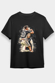 Paulo Dybala Baskılı Unisex Siyah Tişört - Tshirt