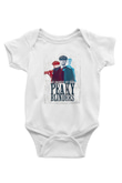 Peaky Blinders Baskılı Beyaz Unisex Bebek Body - Zıbın