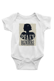 Peaky Blinders Baskılı Beyaz Unisex Bebek Body - Zıbın